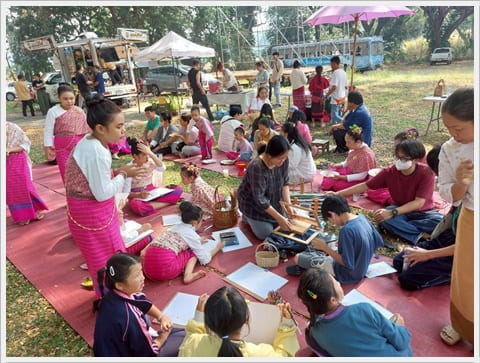 กิจกรรมบอก กล่าว เล่า ขวัญ เวียงเจ็ดลิน รถรางไฟฟ้า24